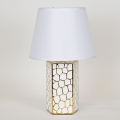 Lampada da tavolo 1xE14/40W/230V bianco/oro
