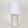 Lampada da tavolo 1xE14/40W/230V bianco/oro