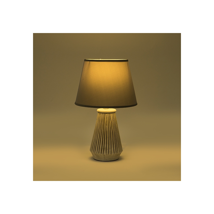 Lampada da tavolo 1xE14/40W/230V patina/grigio