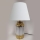 Lampada da tavolo 1xE14/60W/230V bianco/oro