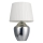 Lampada da tavolo 1xE27/25W/230V cromo lucido
