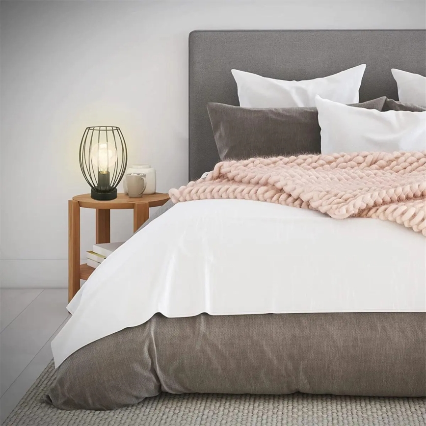 Lampada da tavolo 1xE27/25W/230V nera