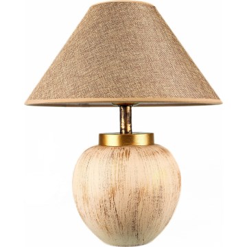 Lampada da tavolo 1xE27/40W/230V beige