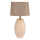 Lampada da tavolo 1xE27/40W/230V beige/oro