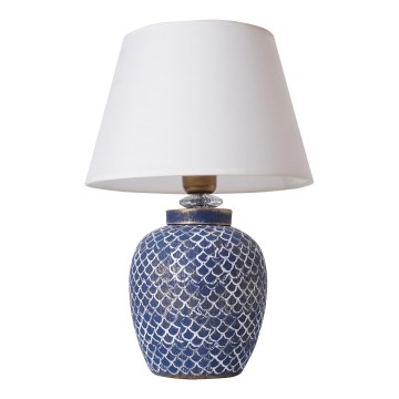 Lampada da tavolo 1xE27/40W/230V blu