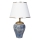 Lampada da tavolo 1xE27/40W/230V blu/oro