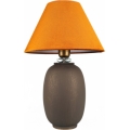 Lampada da tavolo 1xE27/40W/230V marrone/arancione