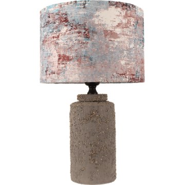 Lampada da tavolo 1xE27/40W/230V marrone/colorato