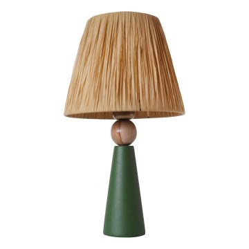 Lampada da tavolo 1xE27/40W/230V marrone/verde