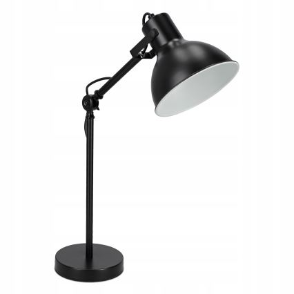 Lampada da tavolo 1xE27/40W/230V nera