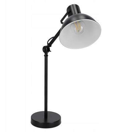 Lampada da tavolo 1xE27/40W/230V nera