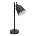 Lampada da tavolo 1xE27/40W/230V nera