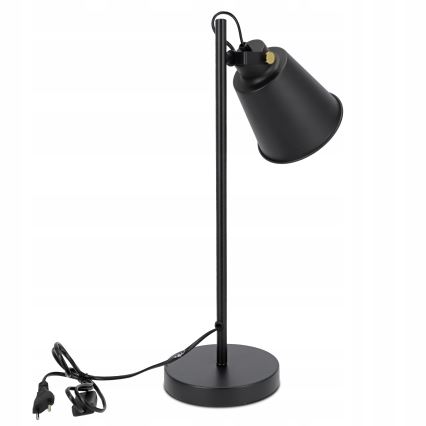 Lampada da tavolo 1xE27/40W/230V nera