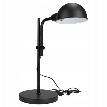 Lampada da tavolo 1xE27/40W/230V nera
