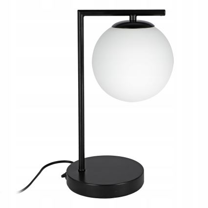 Lampada da tavolo 1xE27/40W/230V nero/bianco