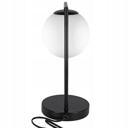 Lampada da tavolo 1xE27/40W/230V nero/bianco