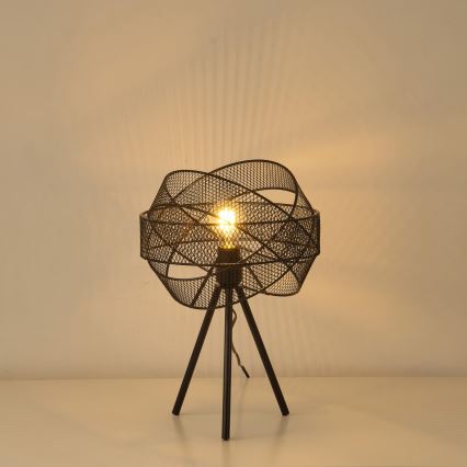 Lampada da tavolo 1xE27/40W/230V nero