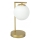 Lampada da tavolo 1xE27/40W/230V oro/bianco