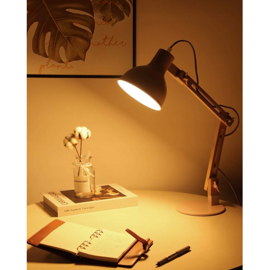 Lampada da tavolo 1xE27/40W/230V rosa