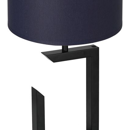 Lampada da tavolo 1xE27/60W/230V 45 cm blu/dorato
