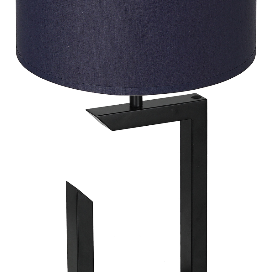 Lampada da tavolo 1xE27/60W/230V 45 cm blu/dorato