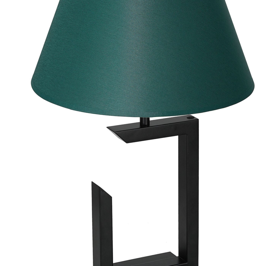 Lampada da tavolo 1xE27/60W/230V 45 cm verde/oro