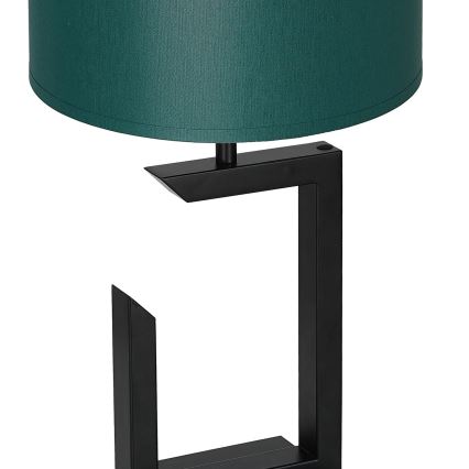 Lampada da tavolo 1xE27/60W/230V 45 cm verde/oro