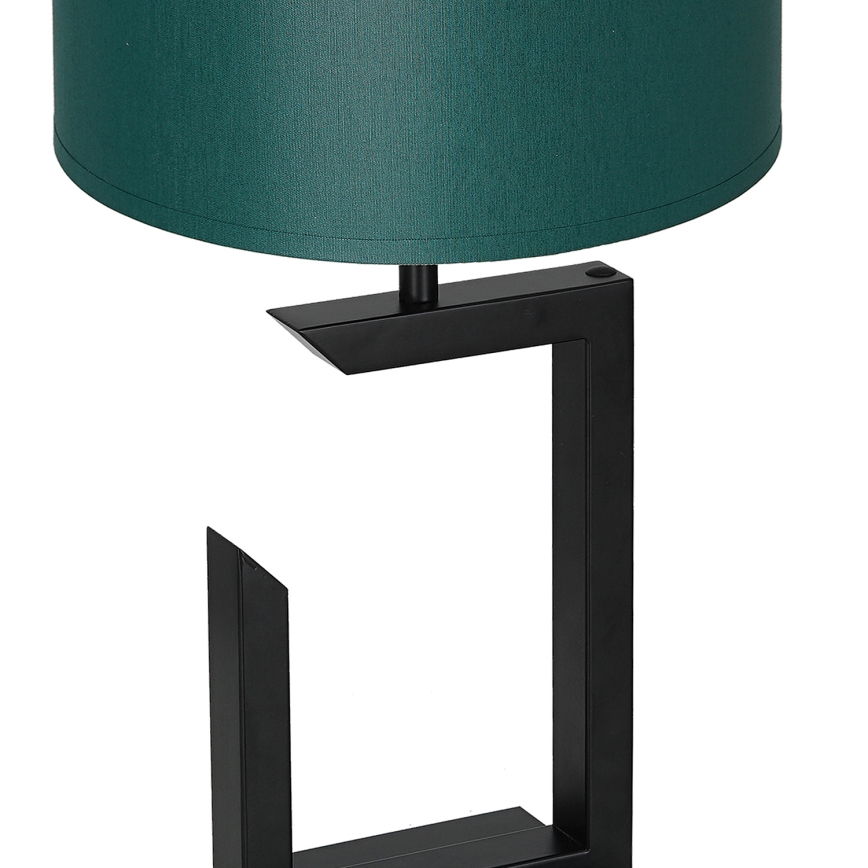 Lampada da tavolo 1xE27/60W/230V 45 cm verde/oro