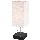 Lampada da tavolo 1xE27/60W/230V con USB caricatore