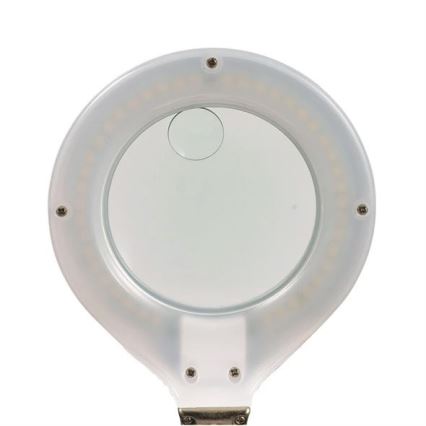Lampada da tavolo a LED con lente d'ingrandimento LED/6,5W/230V bianca