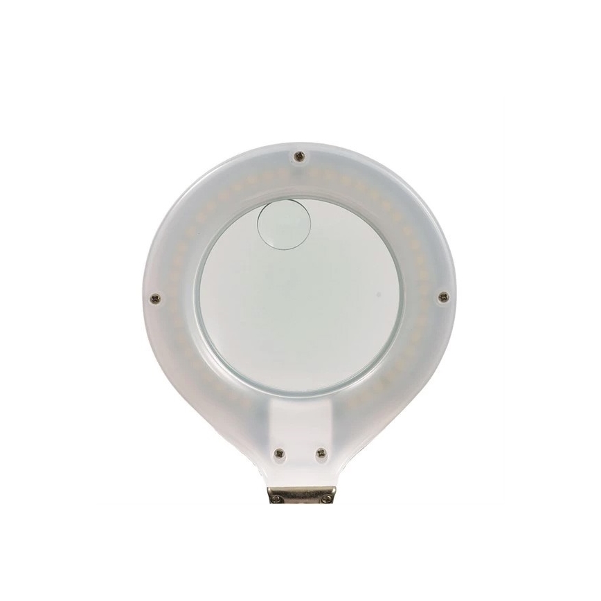 Lampada da tavolo a LED con lente d'ingrandimento LED/6,5W/230V bianca