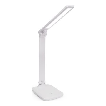 Lampada da tavolo a LED dimmerabile con USB port REMUS LED/5W/230V bianco