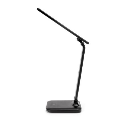 Lampada da tavolo a LED dimmerabile con USB port REMUS LED/5W/230V nero
