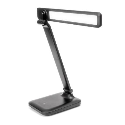 Lampada da tavolo a LED dimmerabile con USB port REMUS LED/5W/230V nero