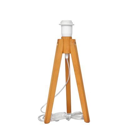 Lampada da tavolo ALBA 1xE27/15W/230V bianco/quercia