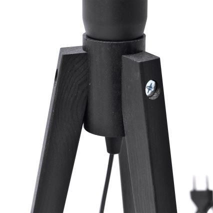 Lampada da tavolo ALBA 1xE27/15W/230V marrone/quercia