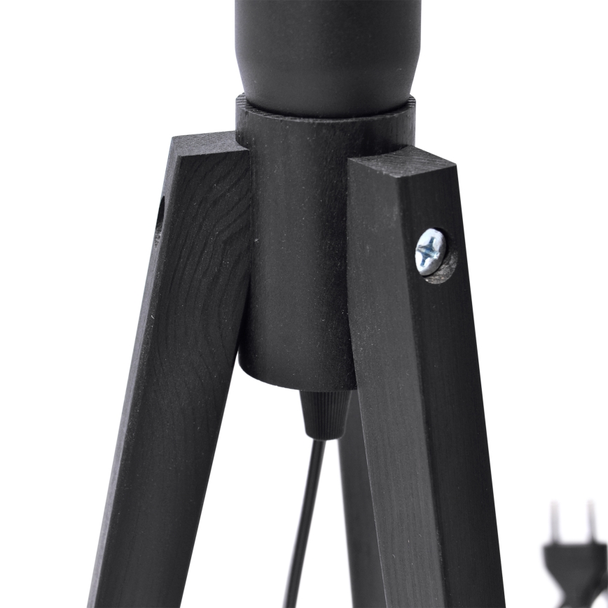 Lampada da tavolo ALBA 1xE27/15W/230V marrone/quercia