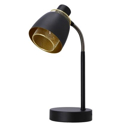 Lampada da tavolo ALEKSANDRIA 1xE14/40W/230V nero/oro