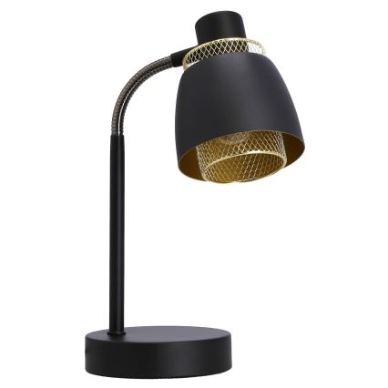 Lampada da tavolo ALEKSANDRIA 1xE14/40W/230V nero/oro