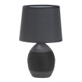 Lampada da tavolo AMBON 1xE14/40W/230V nero