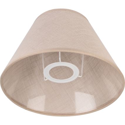 Lampada da tavolo AMFORA 1xE27/60W/230V beige/faggio