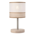 Lampada da tavolo ANDREA 1xE27/60W/230V faggio