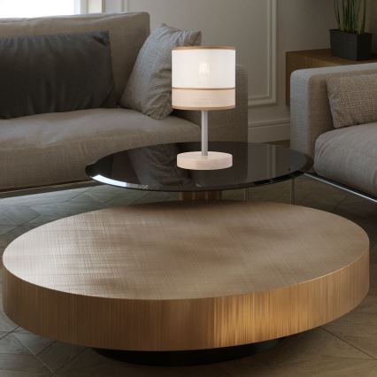Lampada da tavolo ANDREA 1xE27/60W/230V faggio
