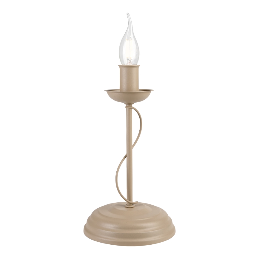 Lampada da tavolo ANTON 1xE14/60W/230V beige