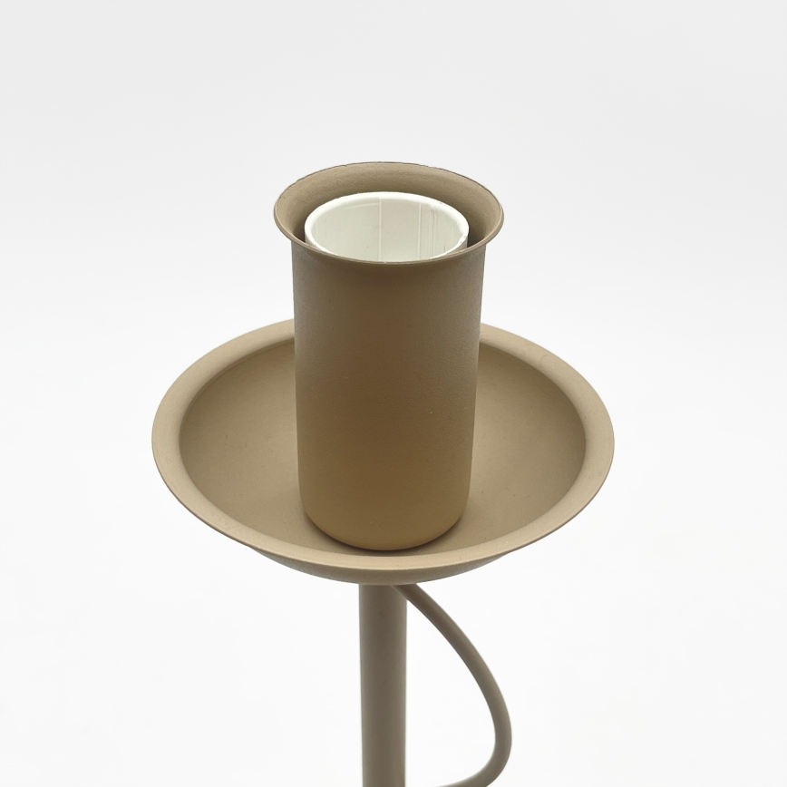 Lampada da tavolo ANTON 1xE14/60W/230V beige