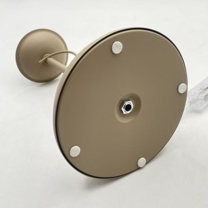 Lampada da tavolo ANTON 1xE14/60W/230V beige
