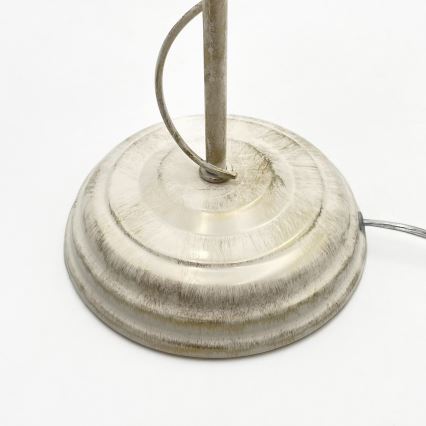 Lampada da tavolo ANTON 1xE14/60W/230V bianco patinato