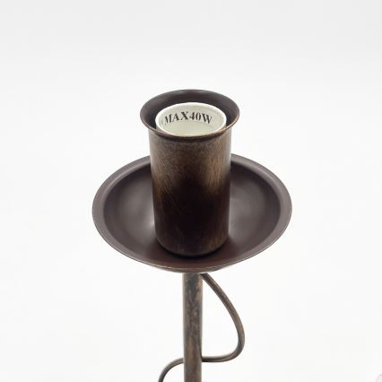Lampada da tavolo ANTON 1xE14/60W/230V bronzo