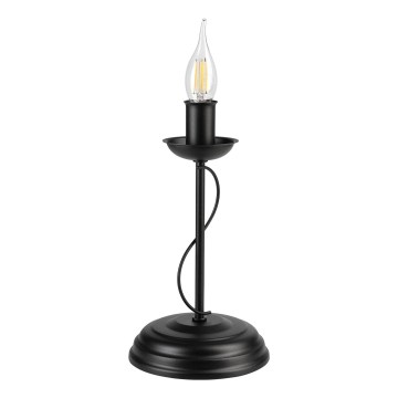 Lampada da tavolo ANTON 1xE14/60W/230V nera