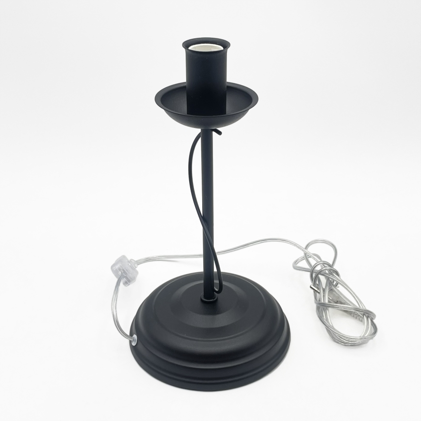 Lampada da tavolo ANTON 1xE14/60W/230V nera
